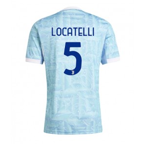 Juventus Manuel Locatelli #5 Udebanetrøje 2025-26 Kortærmet
